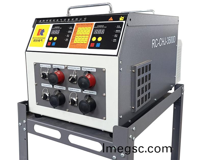 灰(hui)色(se)雙路通信(xin)銲機(ji)RC-CHJ-3500D  